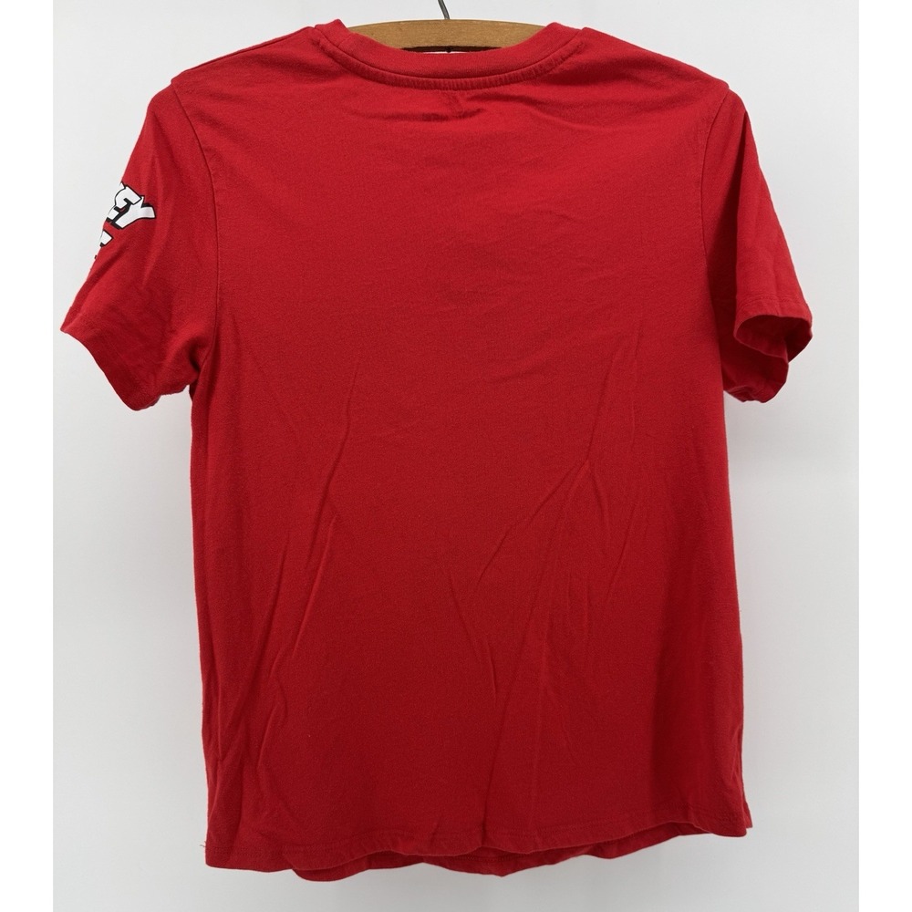 Disney Classic Mickey Mouse T-Shirt Red Walt Disney World Cotton Size XS - Picture 5 of 9